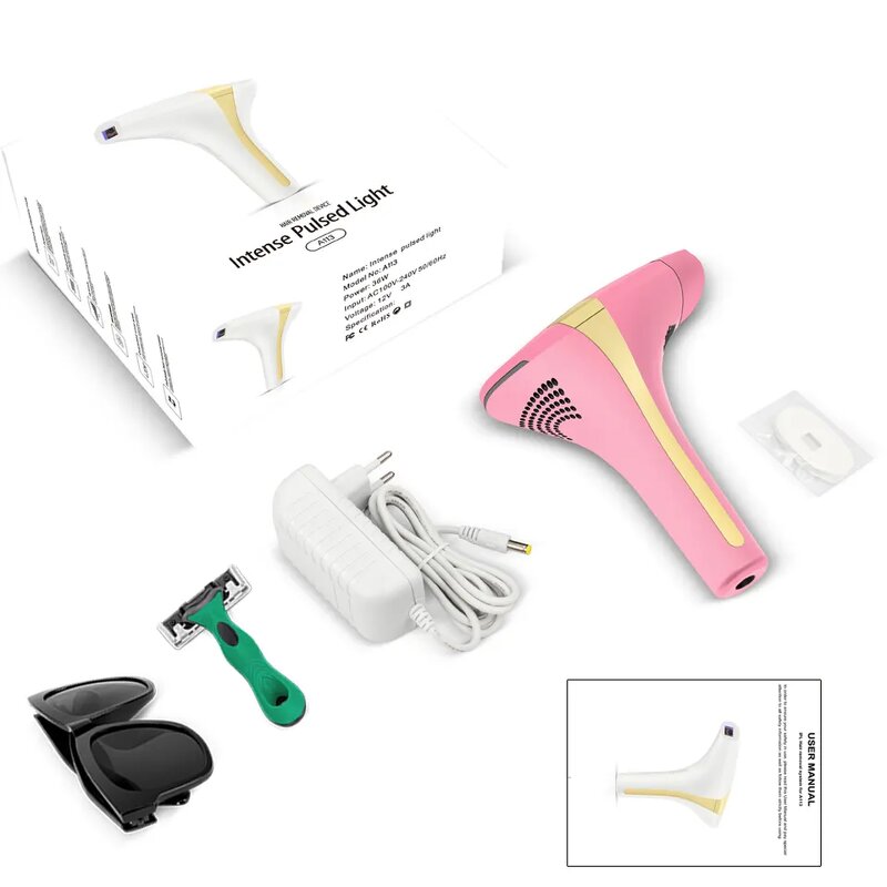 Mini Laser Hair Remover - High Quality Intense Pulsed Light for Women