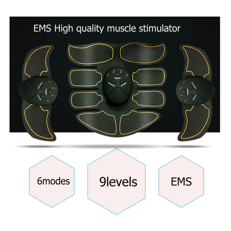 EMS Fitness Equipment - Gym Abdominal Hip Muscle Electro Stimulator Toner