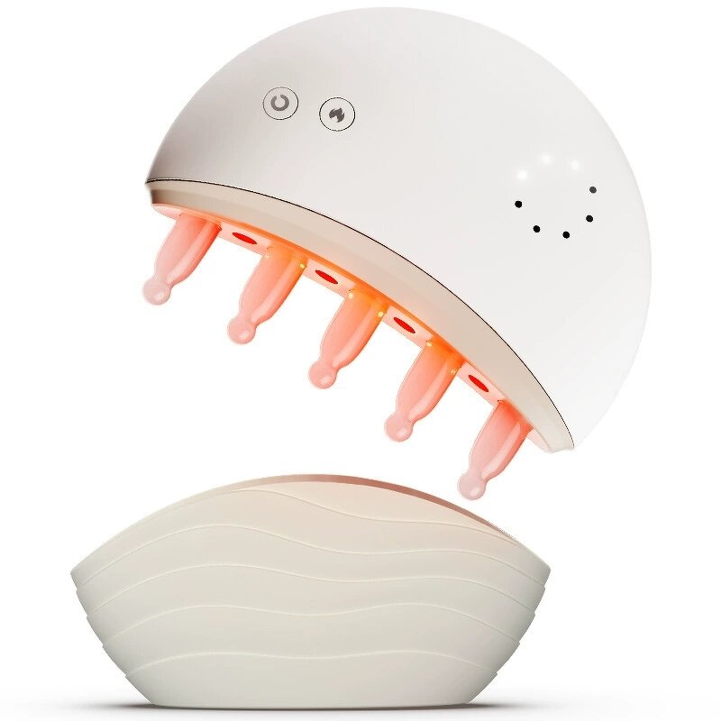 Jade Hair Comb - Electric Heating Scalp Massage Hot Comb Tool