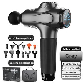 Massage Gun - Cordless Booster Impulse Percussion Deep Tissue Tool