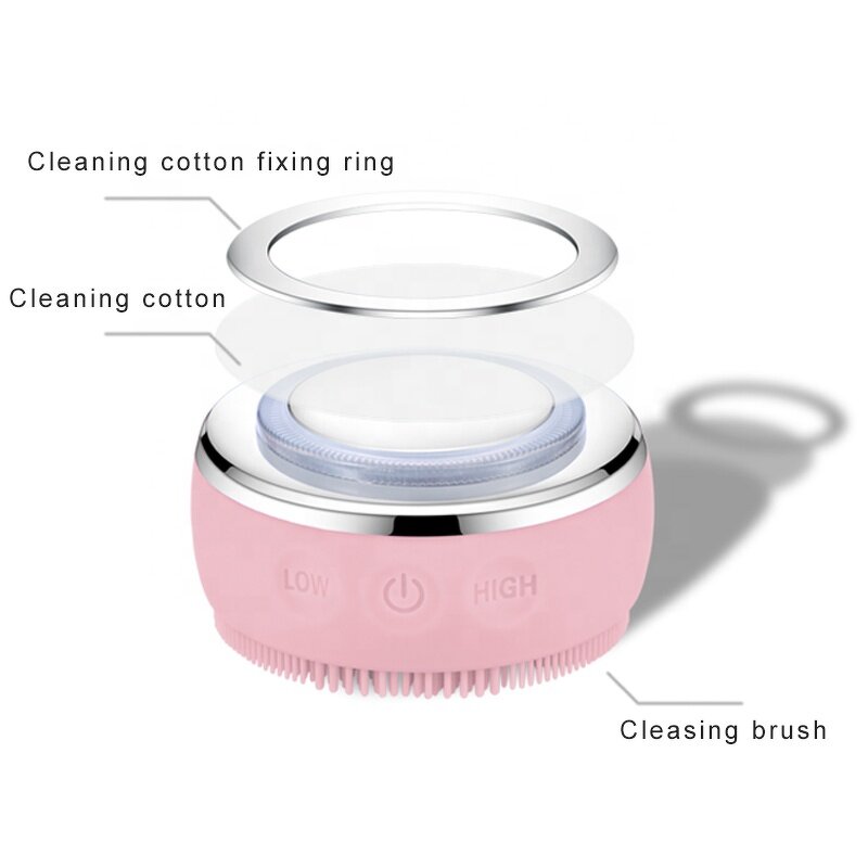 Sonic Facial Brush - Waterproof Lift Massage Electric Silicone Cleanser