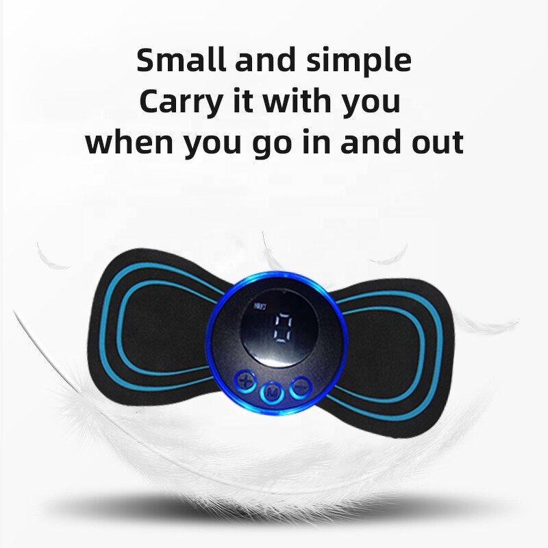 Smart Neck Massager - EMS Pad Electric Foot Massage Stimulator Tool