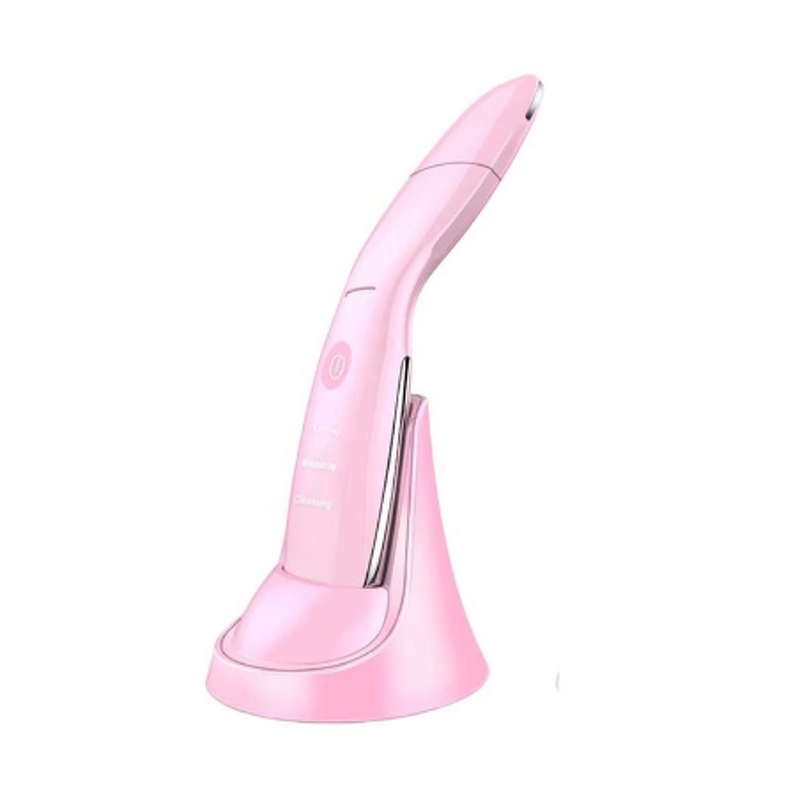 Facial Skin Scrubber - Electric Ultrasonic Spatula Blackhead Pore Cleaner