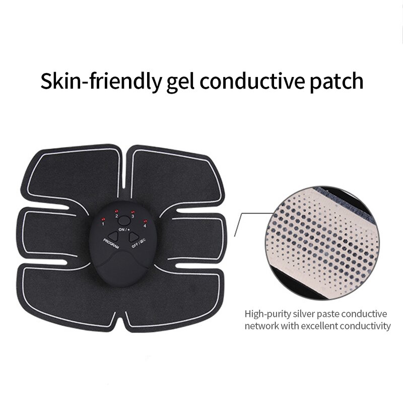 Abdominal Massager - EMS Wireless 12-Month Warranty Slimming Stimulator