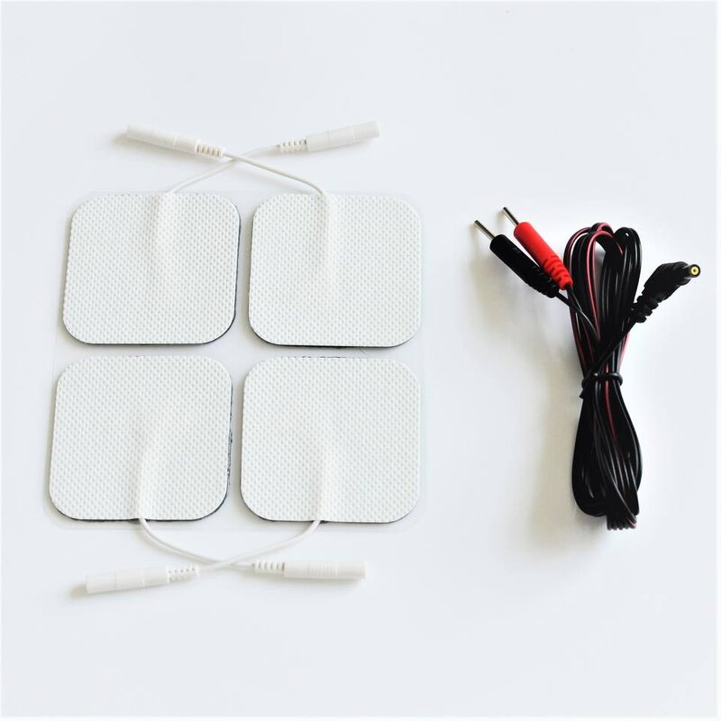 TENS/EMS Electrode Pads - Muscle Stimulator Strong Adhesive Fabric Pad
