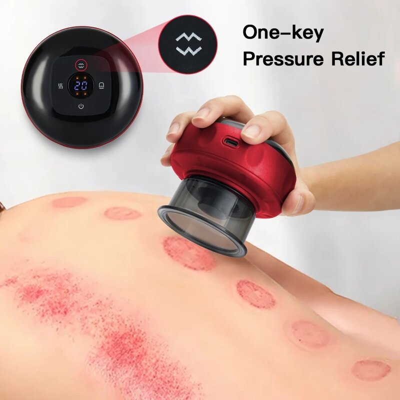 Electric Cupping Massager - Vacuum Anti-Cellulite Body Slimming Gua Sha