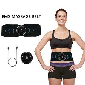 Slimming Massager Belt - Electric Vibration Fat Burning Waist Trainer Tool