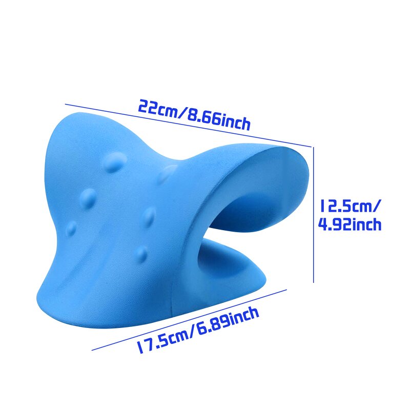 Cervical Traction Pillow - Neck Shoulder Stretcher Spine Alignment Tool