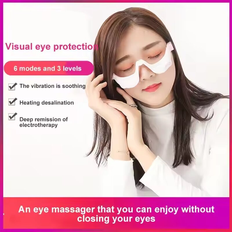 Eye Massager - Heating Microcurrent 3D Anti-aging Dark Circle Removal