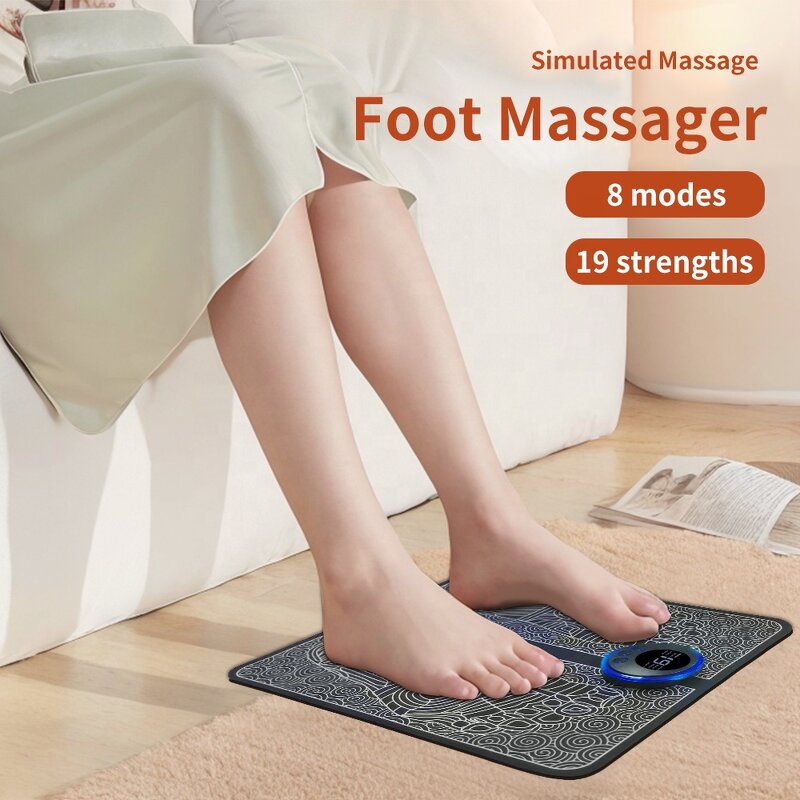 Smart Neck Massager - EMS Pad Electric Foot Massage Stimulator Tool