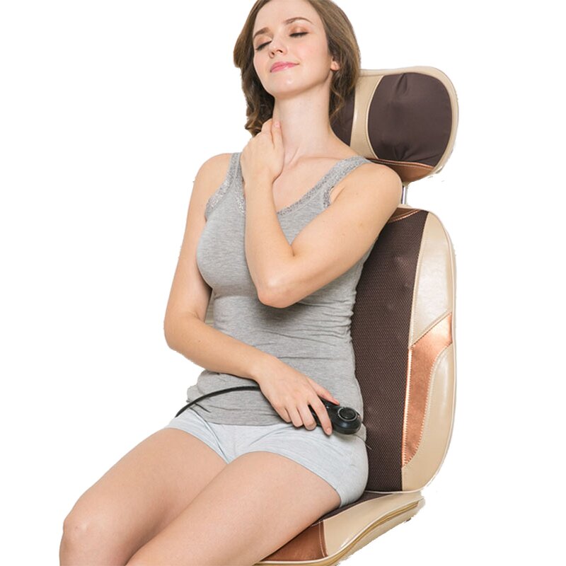 Full Body Massage Cushion - Electric Vibrating Neck Back Waist Leg Tool