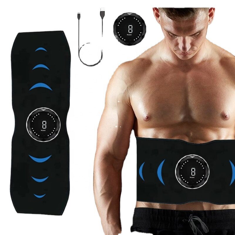 Abdominal Slimming Belt - Electric Fat Burning EMS Muscle Stimulator