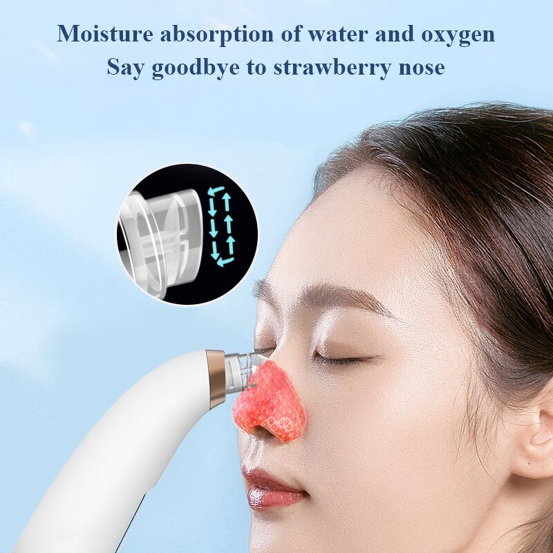 Blackhead Remover - Vacuum Suction Acne Removal Facial Cleaning Tool