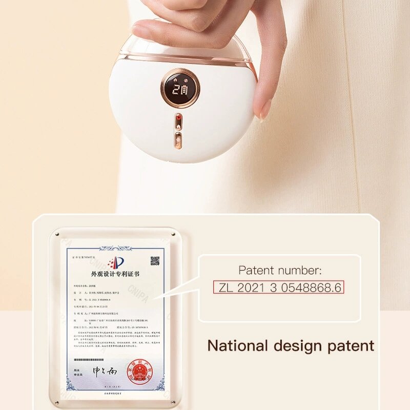 Jade Gua Sha Massager - Electric Heating Lifting Face Massage Tool