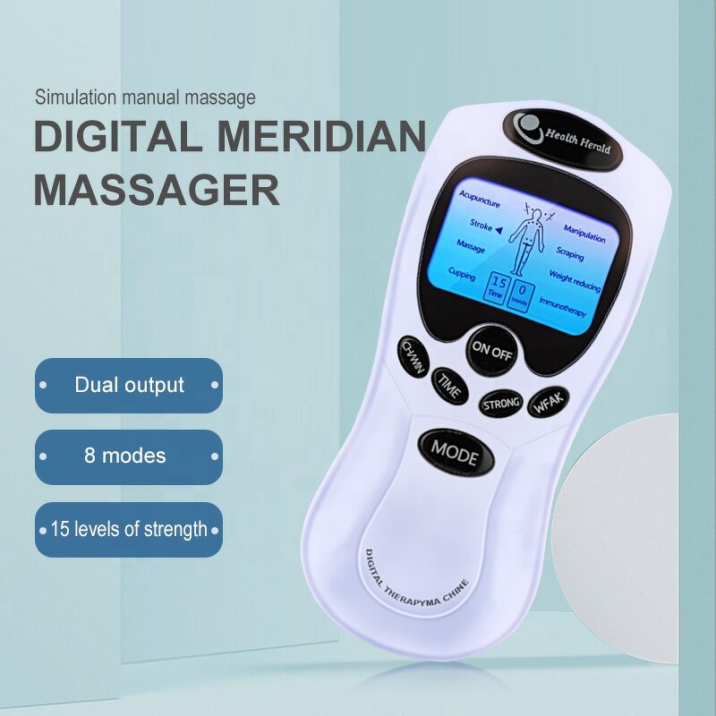 EMS Muscle Stimulator - TENS Unit Digital Physical Therapy Body Tool