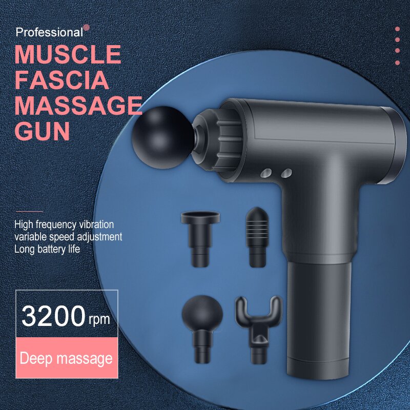 Fascia Massage Gun - Deep Vibration Therapy Percussion Muscle Massager
