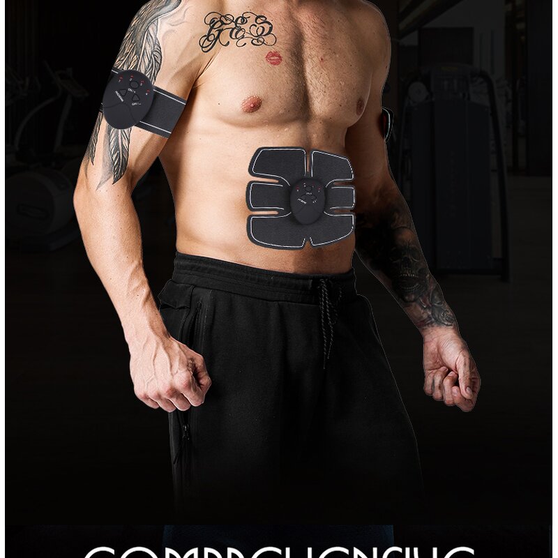 Abdominal Massager - EMS Wireless 12-Month Warranty Slimming Stimulator