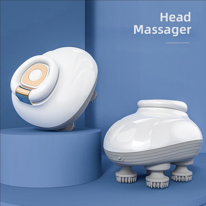 Neck Shoulder Massager - 2026 IPX6 Waterproof Shiatsu Scalp Head Vibrator