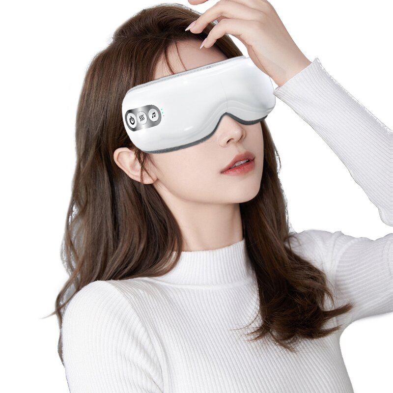 Eye Massager - 5 Mode Bluetooth Air Compress Vibration Hot Compress Tool