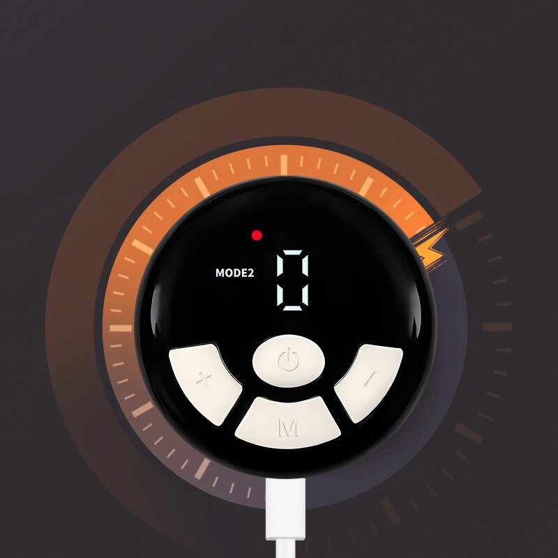 Back Waist Massage Belt - New Remote Control Rechargeable Heated Pain Relief