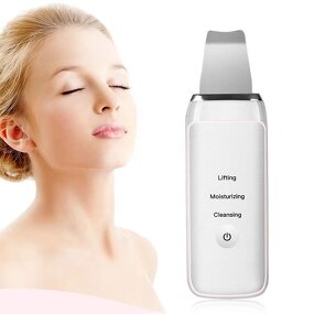 Ultrasonic Skin Scrubber - Facial Dead Peeling Blackhead Pore Cleaner Tool