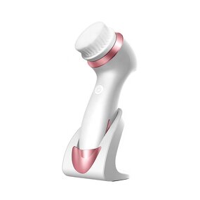 Facial Cleansing Brush - 3 in 1 IPX7 Waterproof Silicone Electric Tool