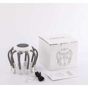 Electric Head Massager - Octopus Vibrating Scalp Relaxation Tool