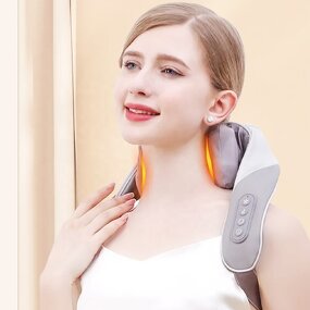 Back Massager Pillow - Best Selling Heating Chiropractic Pain Relief Tool