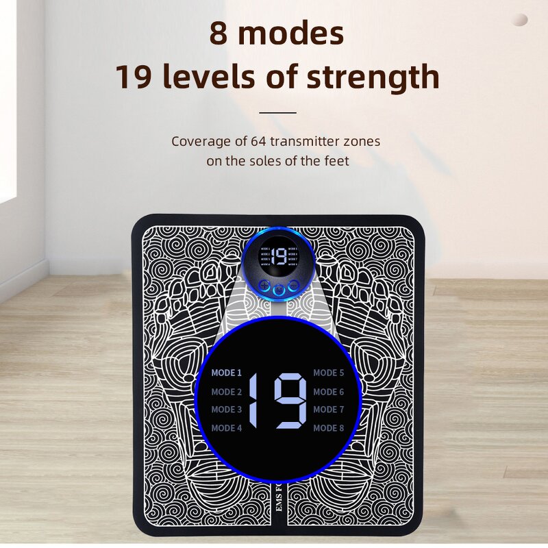 EMS Neck Massager - Mini Remote Control Masajeador De Cuello Tool