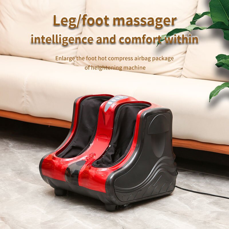 Foot Massager Shoe - 3 Heating 3 Kneading Acupressure Muscle Relax Tool