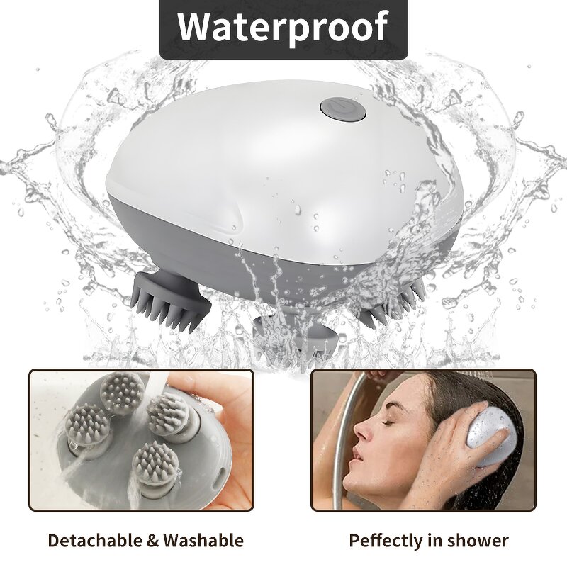 Electric Head Massager - Hair Body Kneading Relax Scalp Massage Tool