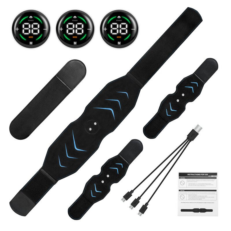 EMS Slimming Belt - Electric Abdominal Muscle Trainer Fat Burning Tool