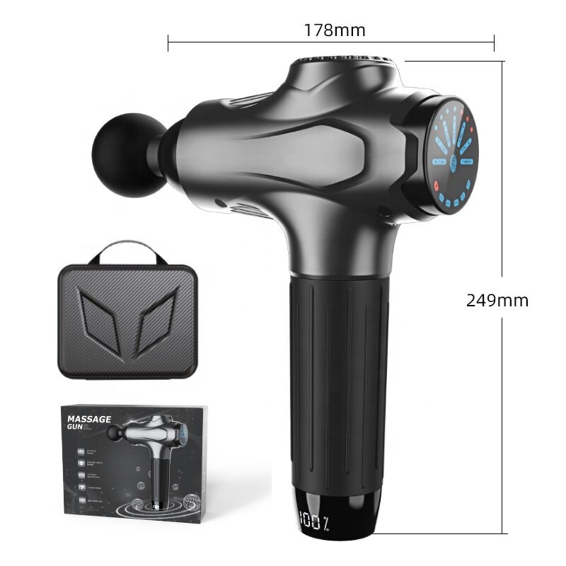 Massage Gun - Cordless Booster Impulse Percussion Deep Tissue Tool