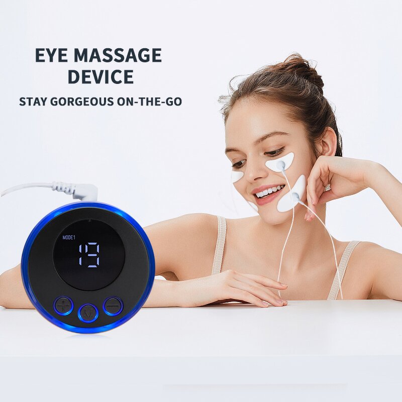 Eye Facial Massager - 8 Modes Face Lifting Firming Anti Wrinkle Tool