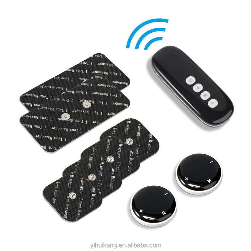 TENS Stimulator - Professional 10 Mode Remote Control Gel Electrode Pads