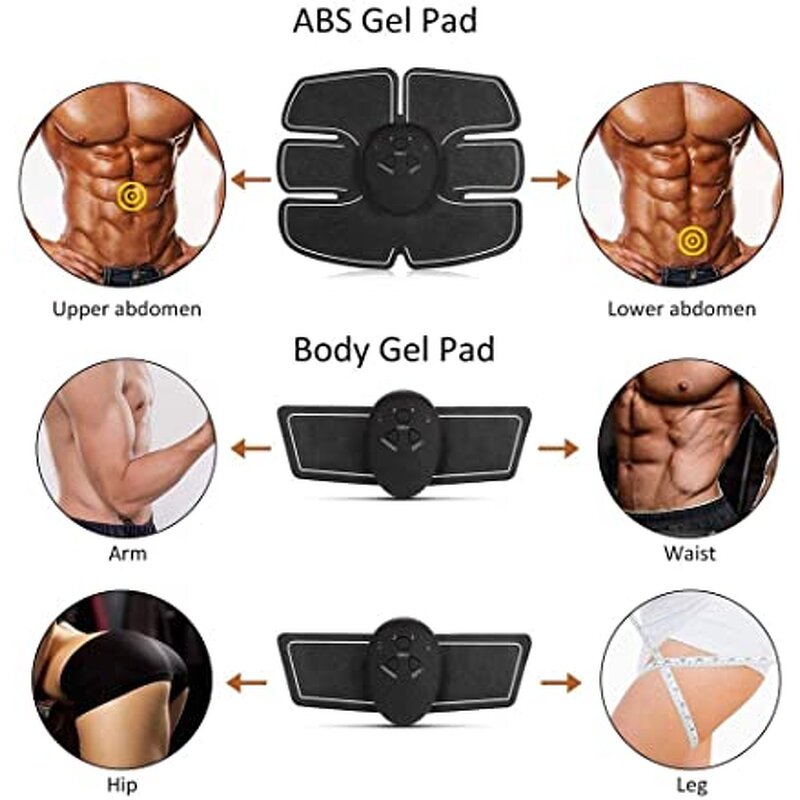 EMS Muscle Stimulator - OEM 6 Pack Wireless Abdominal Fitness Tool