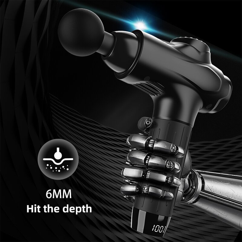 Massage Gun - Best Selling Handheld Rechargeable LED Touch Screen Tool