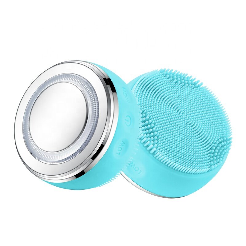 Sonic Facial Brush - Waterproof Lift Massage Electric Silicone Cleanser