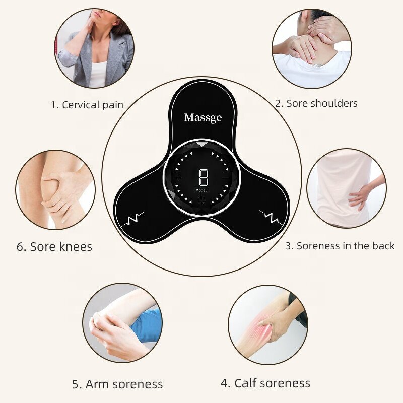 Abdominal Slimming Belt - Electric Fat Burning EMS Muscle Stimulator