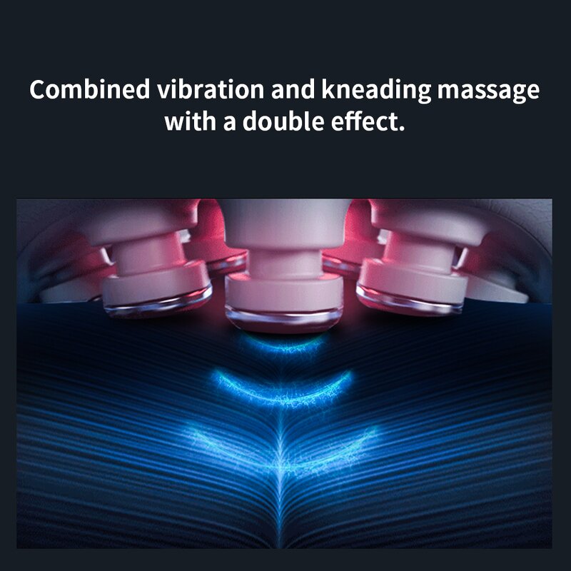 Cervical Neck Massager - New Rechargeable Remote Control Heating Pain Relief