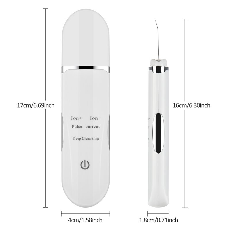 Ultrasonic Spatula - Electric Facial Acne Blackhead Cleansing Tool