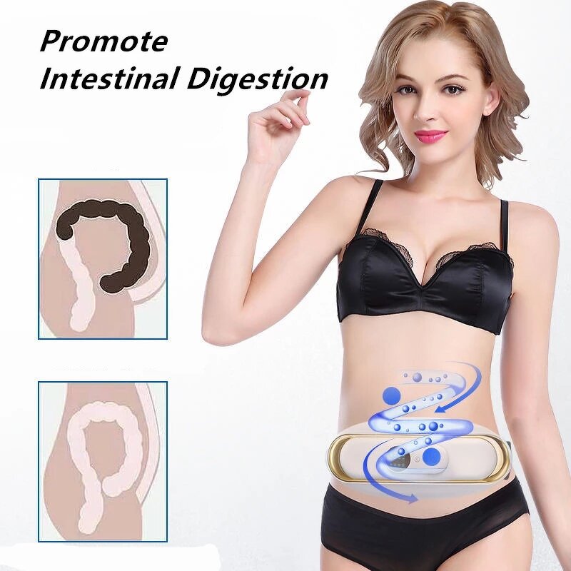 Abdominal Slimming Belt - Electric Fat Burning Belly Massage Tool