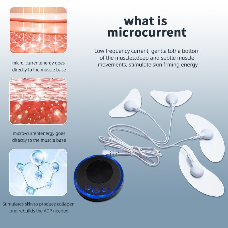 Facial Massager - 2024 Mini Electric Face Lifting Firming Anti Wrinkle