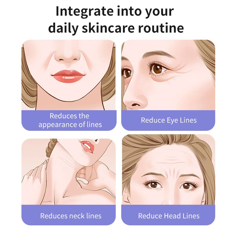 Face Neck Massager - Hot Anti-aging Wrinkle Remover Beauty Lifting Tool