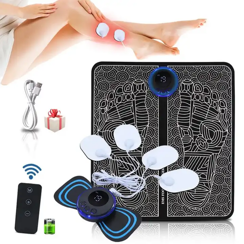 EMS Neck Massager - Mini Remote Control Masajeador De Cuello Tool