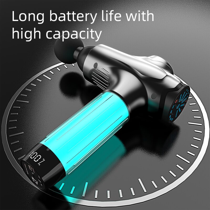 Massage Gun - Best Selling Handheld Rechargeable LED Touch Screen Tool