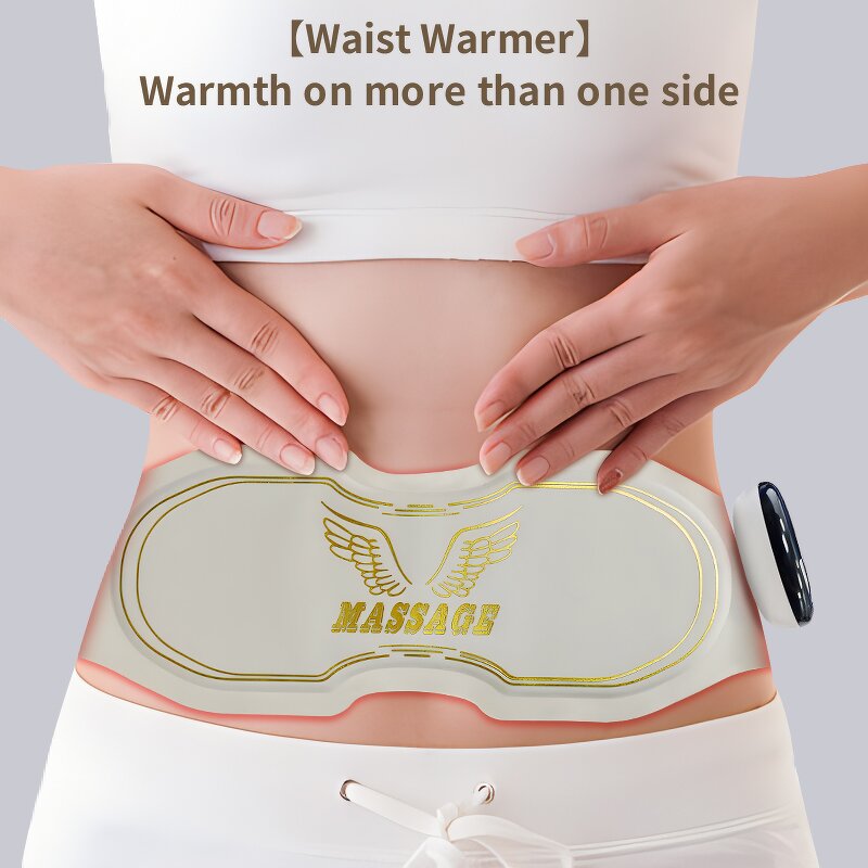 Back Waist Massage Belt - New Remote Control Rechargeable Heated Pain Relief