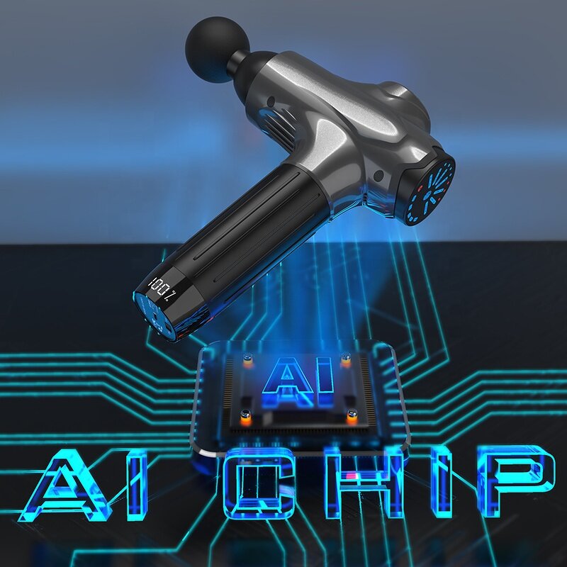 Massage Gun - Cordless Booster Impulse Percussion Deep Tissue Tool