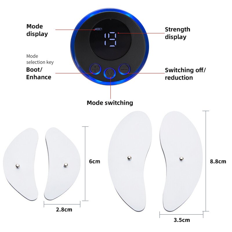 Eye Facial Massager - Mini Remote Control Electric Pulse Anti Aging Tool