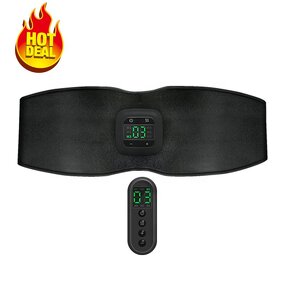 Abdominal EMS Massager - Electric Heating Vibration Slimming Belt Tool